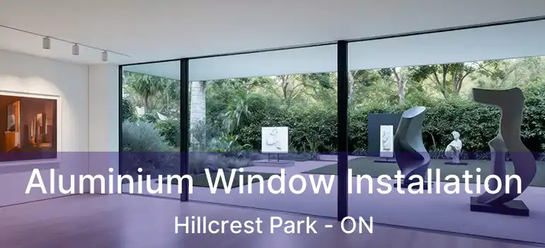  Aluminium Window Installation Hillcrest Park - ON