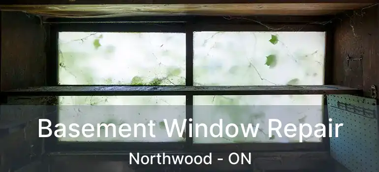  Basement Window Repair Northwood - ON