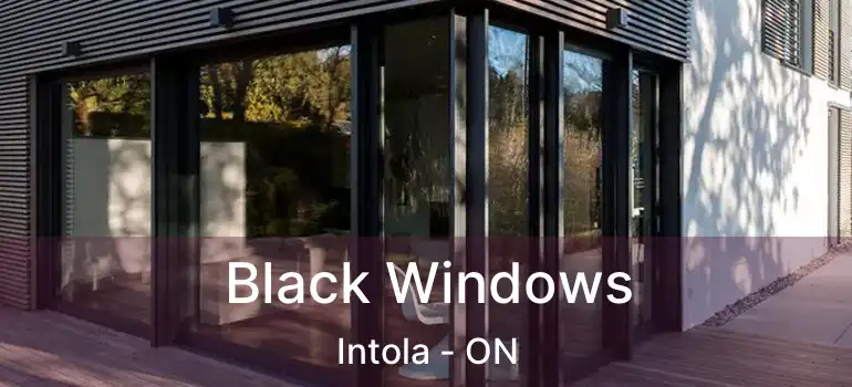  Black Windows Intola - ON