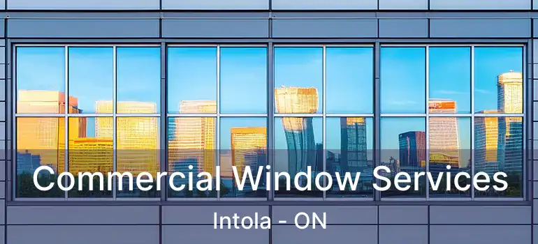  Commercial Window Services Intola - ON