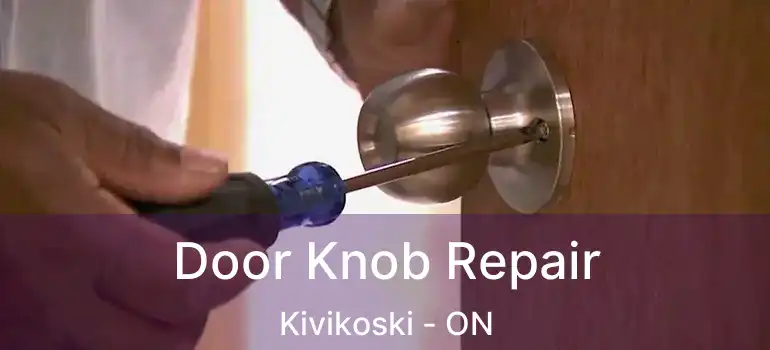  Door Knob Repair Kivikoski - ON