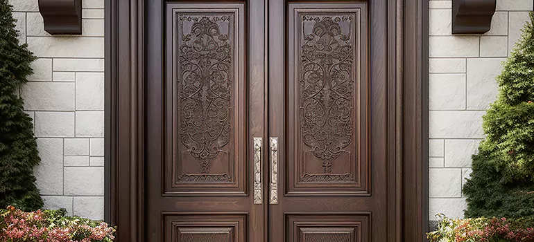 Double Front Doors in Intola, ON