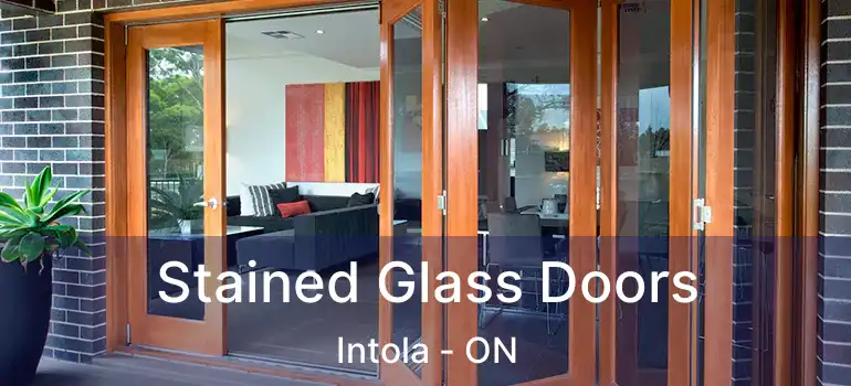  Stained Glass Doors Intola - ON